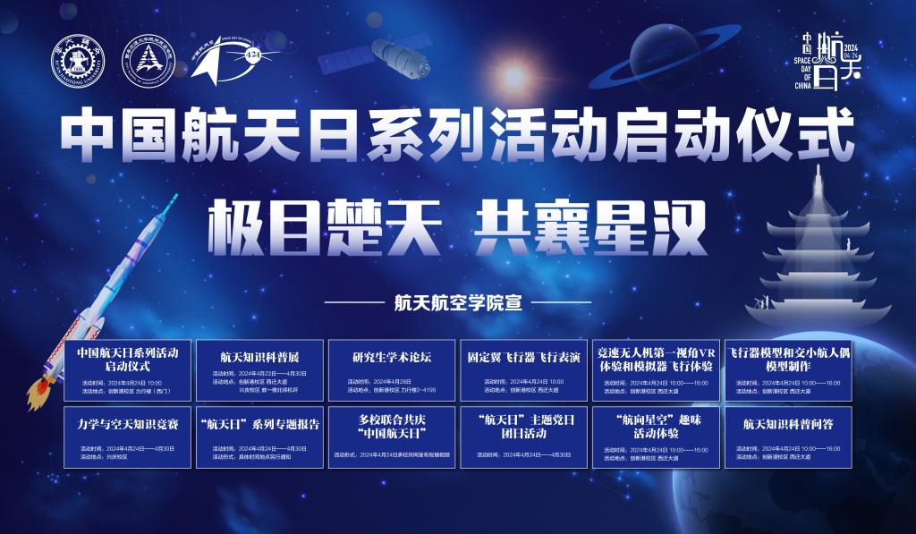 PG电子娱乐西安交大迎“4月24日中国航天日”系列举动摆设(图1)
